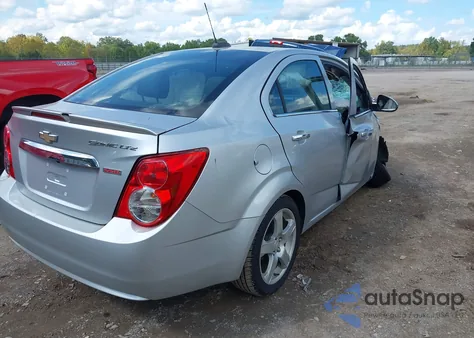 2016 Chevrolet Sonic Ltz Auto из США, поврежденный, VIN 1G1JE5SBXG4143583